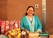 Blanca Zurita Flores of Arica, Chile used the skills she learned through DreamBuilder to build a business that recovers fabrics and turns them into bags, backpacks and cases that reflect the cultural identity of the Chilean regions of Arica and Parinacota.