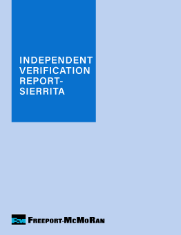  Verification Independent Report-Sierrita